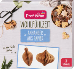 Profissimo Anhänger aus Papier natur