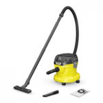 PRAKTIS Прахосмукачка за мокро и сухо почистване Karcher КWD 2 Black V-12/4/18 1000W 12л