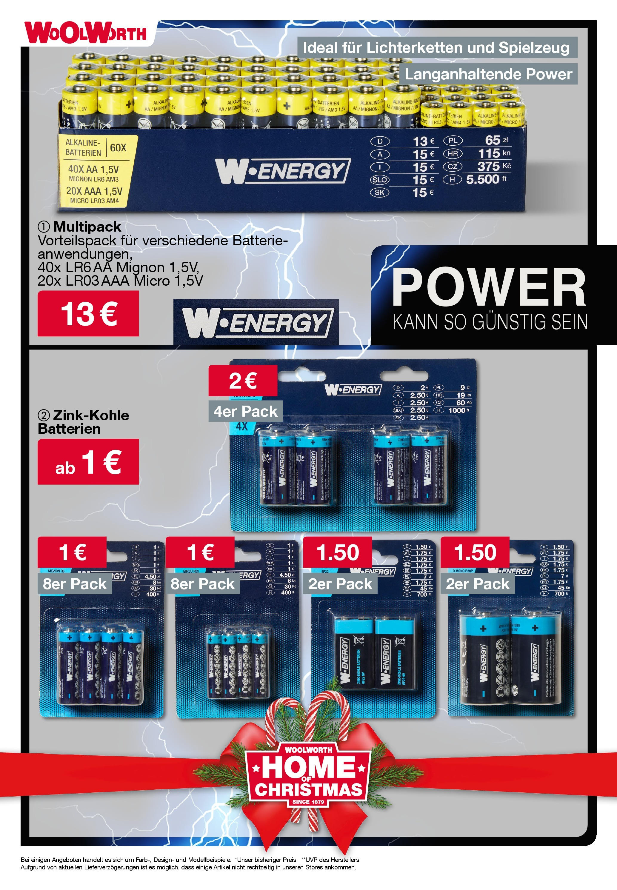 Woolworth - Halle, Neustädter Passage 1 (ab 14.11.2024) zum Blättern | Seite: 17 | Produkte: Batterien, Batterie