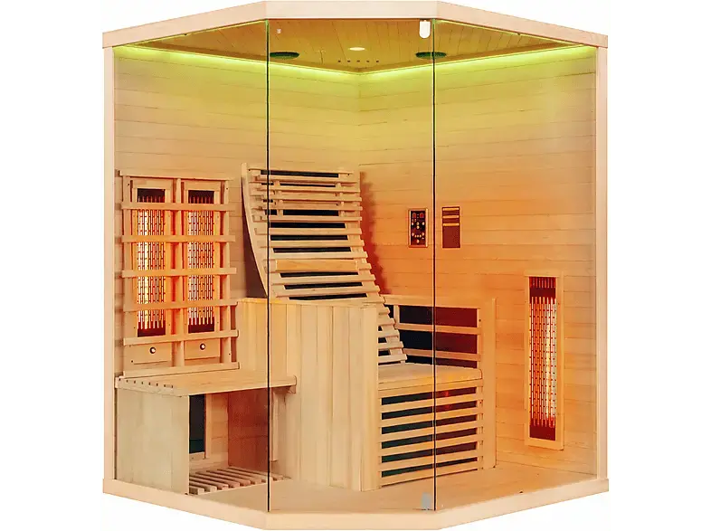 Sanotechnik Carbon 3 für 2 Personen Infrarotkabine (2550 Watt)