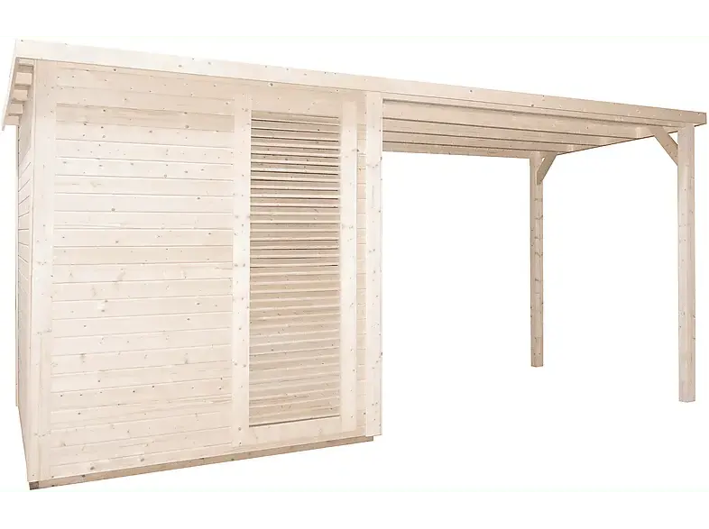 Sanotechnik F30460 RAUMA Außensauna für 4-5 Personen (8 kW)