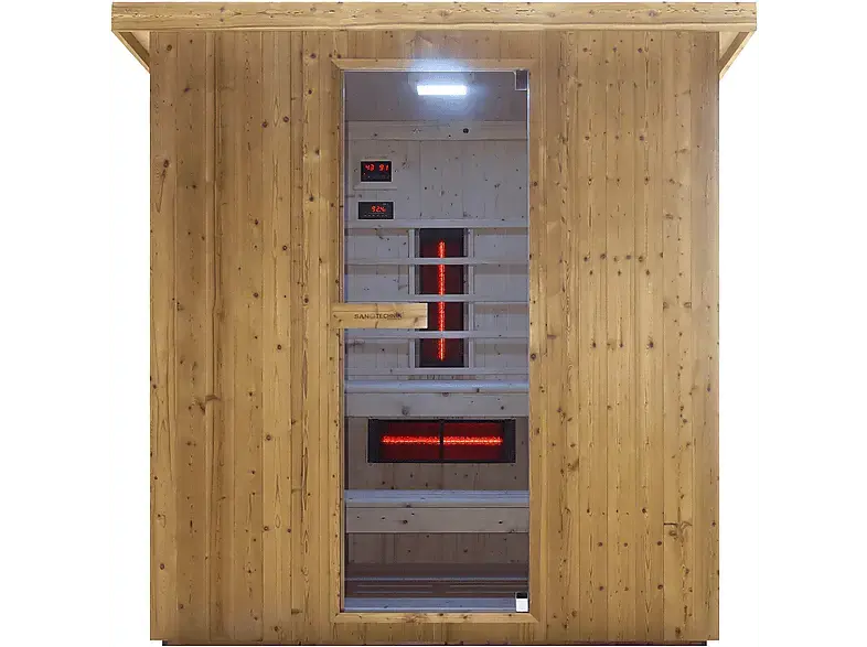 Sanotechnik F30200 LAHTI Außensauna für 6 Personen (6 kW)