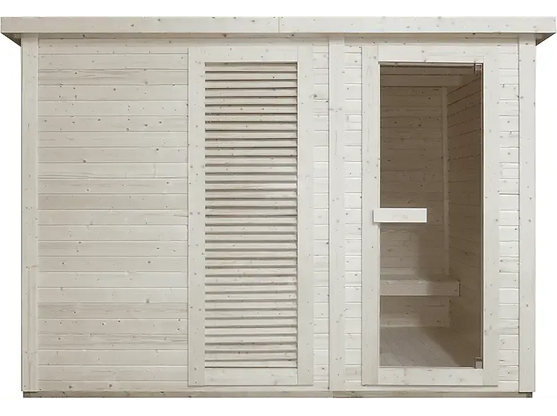 Sanotechnik F30310 VAASA Außensauna für 4-5 Personen (8 kW)