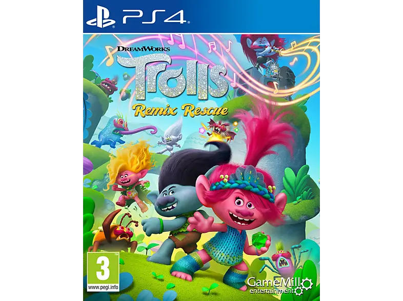 Trolls Remix Rescue - [PlayStation 4]