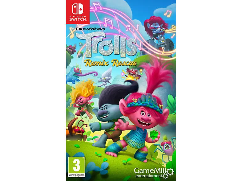 Trolls Remix Rescue - [Nintendo Switch]