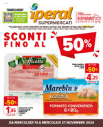 Iperal Sconti fino al 50% - al 27.11.2024