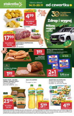 Pogląd oferty "Offers - Stokrotka SUPERMARKET gazetka do 16.11.2024" - ważna od 12.11.2024