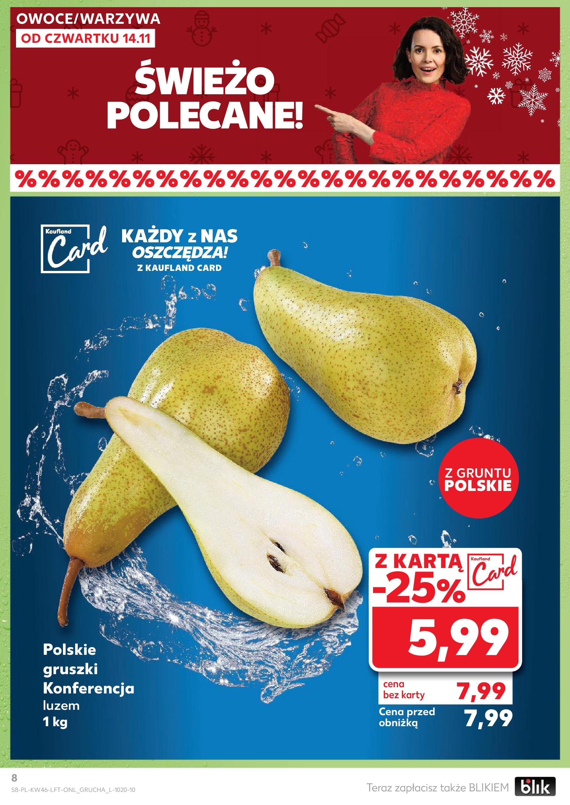 Kaufland gazetka (14.11.2024) od jutra ✳️ BLACK FRIDAY | Strona: 8 | Produkty: Karta