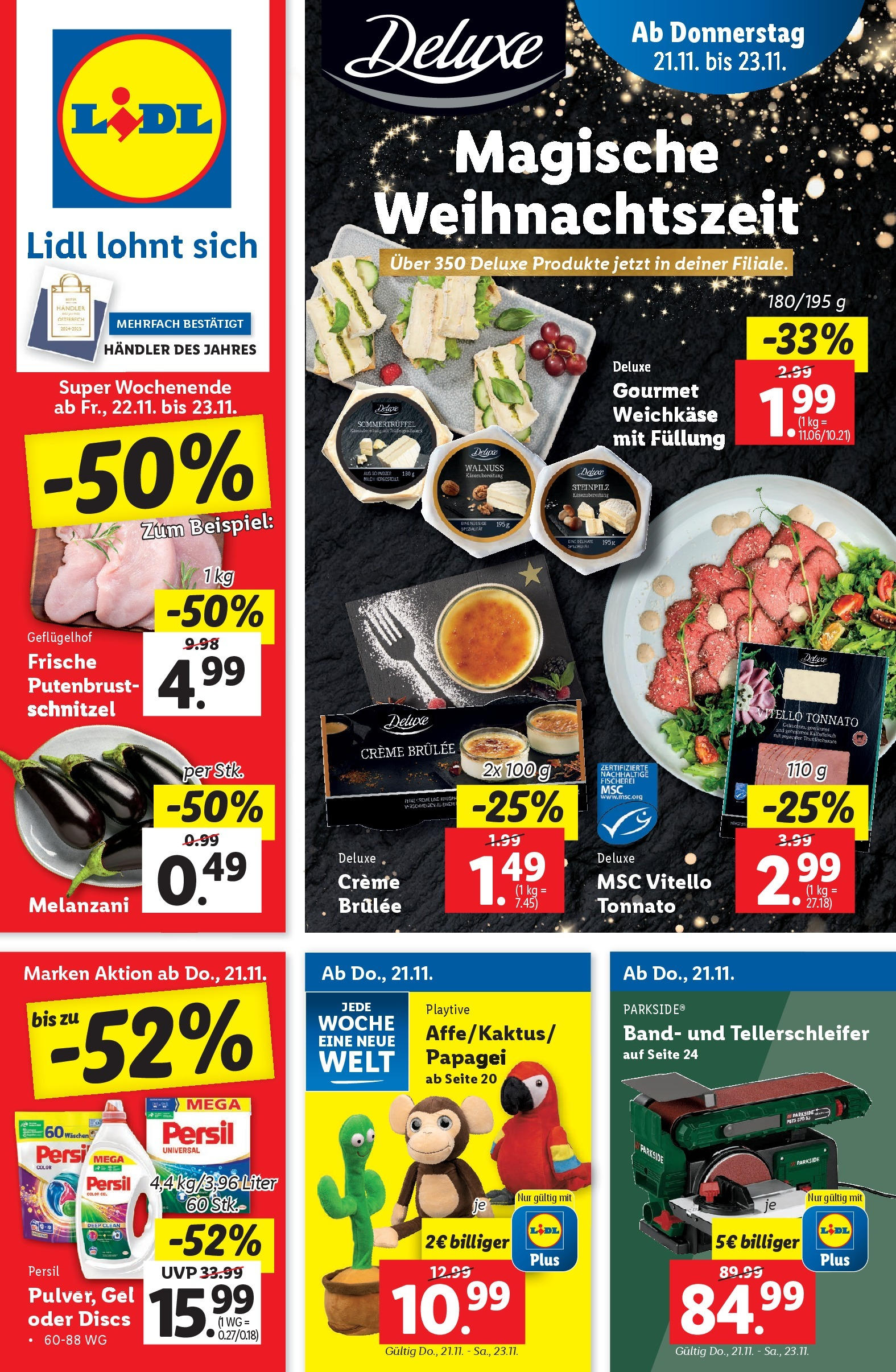  LIDL Flugblatt ab 21.11.2024 - Angebote "Fohnsdorf, Neunkirchen, Graz" - Seite 1