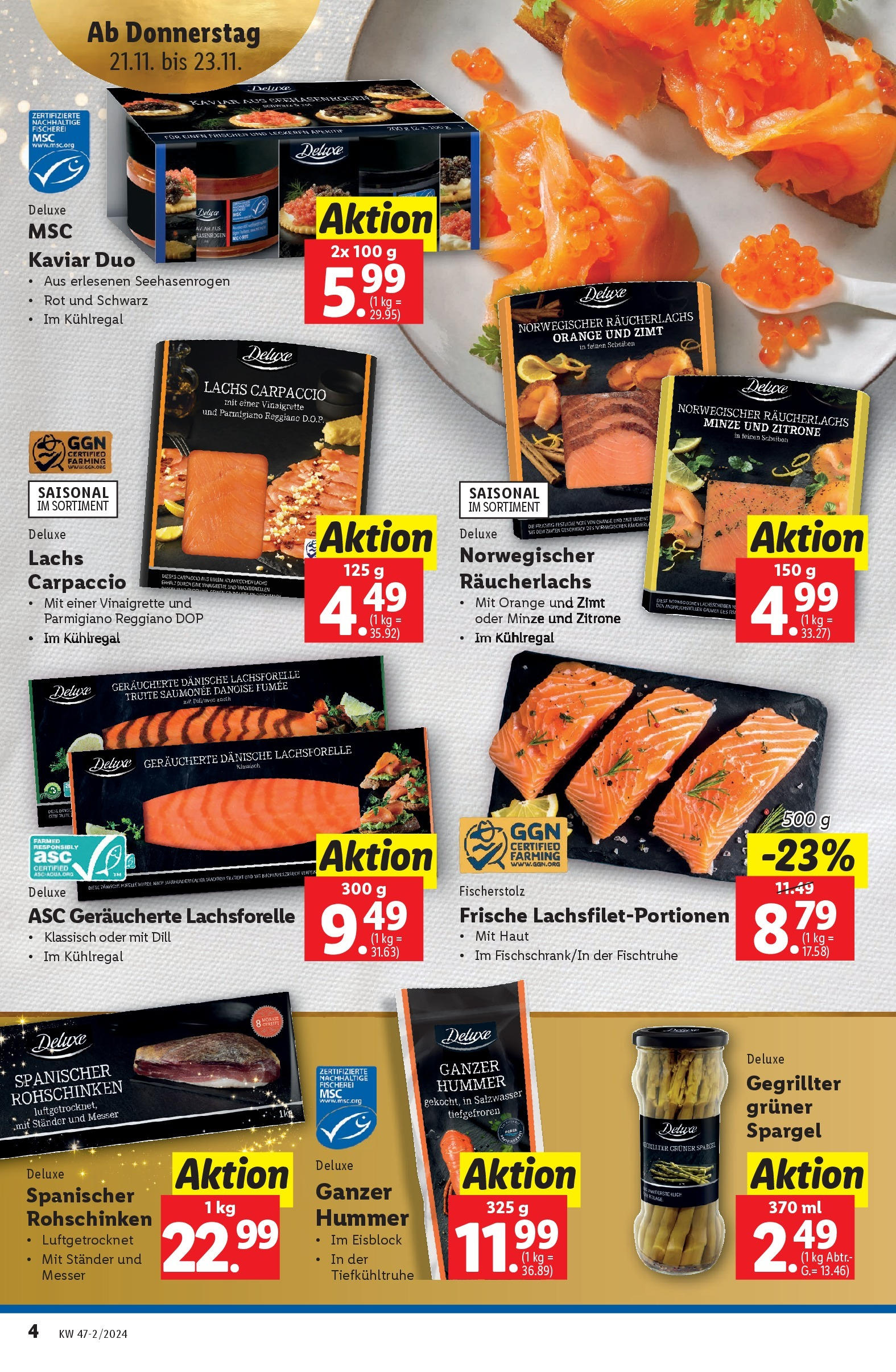 Lidl Flugblatt - Jenbach, Eferding, Dornbirn ab 21.11.2024 - Angebote ab donnerstag | Seite: 4 | Produkte: Zitrone, Dill