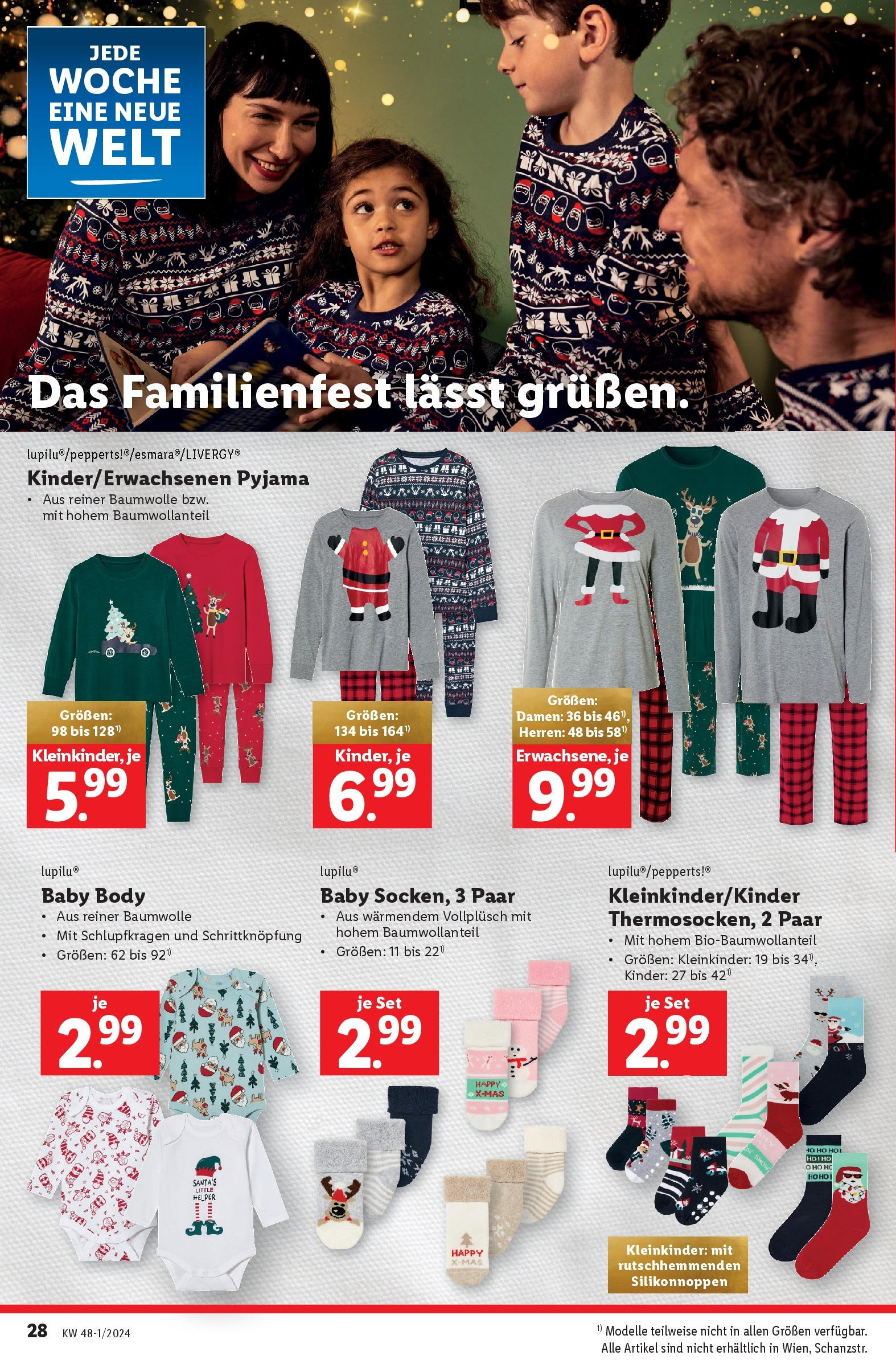 Lidl Flugblatt - Jenbach, Eferding, Dornbirn ab 21.11.2024 - Angebote ab donnerstag | Seite: 30 | Produkte: Pyjama