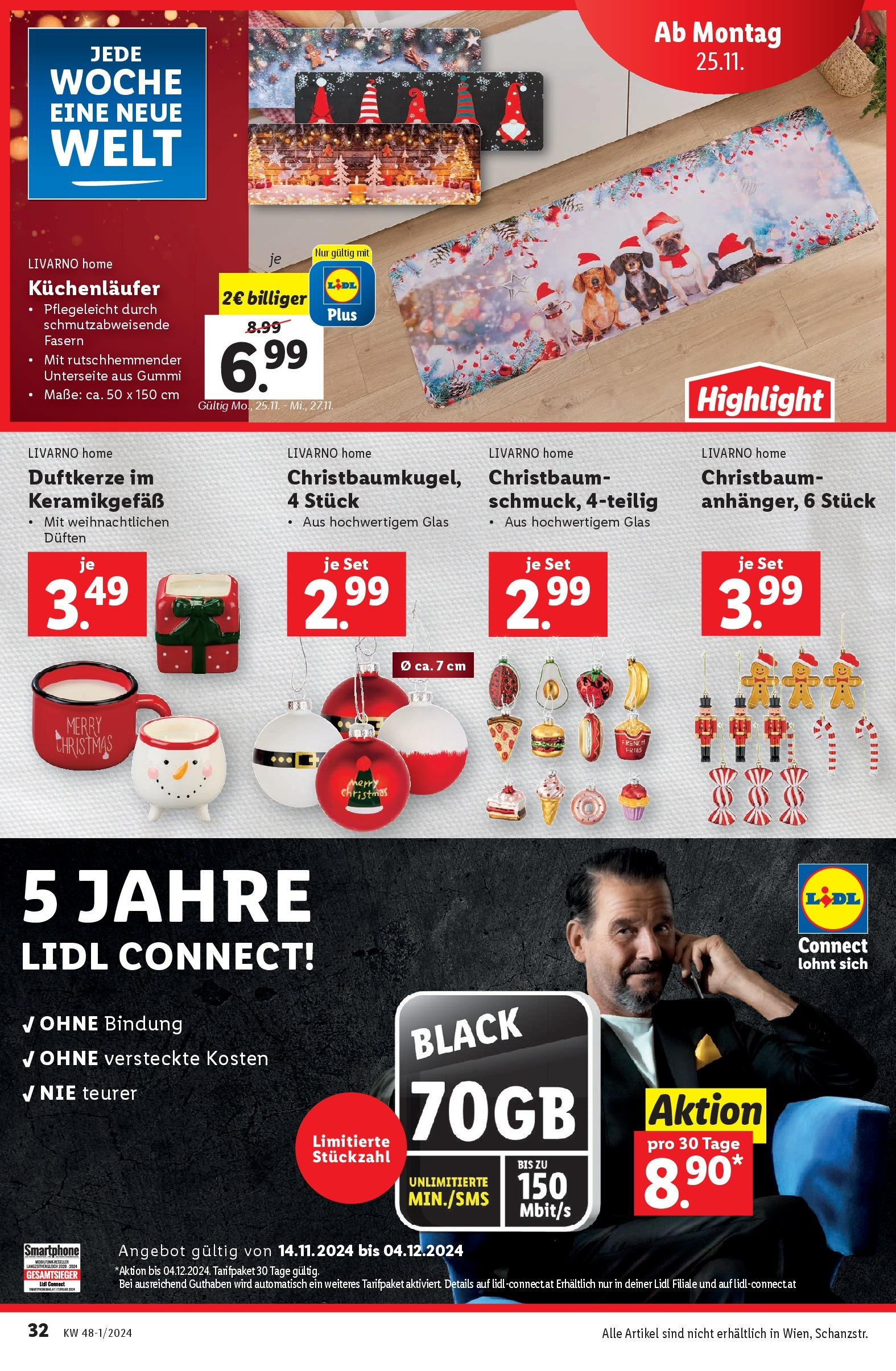 Lidl Flugblatt - Jenbach, Eferding, Dornbirn ab 21.11.2024 - Angebote ab donnerstag | Seite: 34 | Produkte: Smartphone