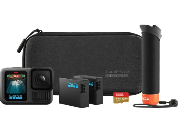 GoPro Hero13 Black Action Cam - Zubeh&ouml;r-Bundle