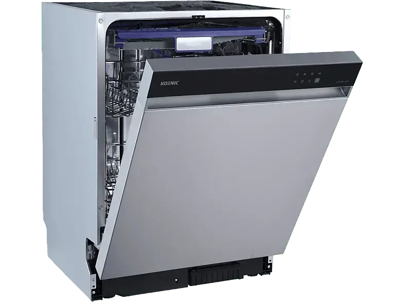 Koenic KDW 6041 B BU Geschirrspüler (unterbaufähig, Besteckkorb + Besteckschublade, 597 mm breit, 40 dB(A), B)