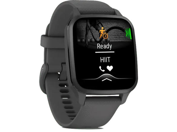 Garmin Smartwatch Venu® Sq 2, 40mm, Dunkelgrau/Schiefergrau