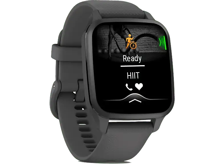 Garmin Smartwatch Venu® Sq 2, 40mm, Dunkelgrau/Schiefergrau