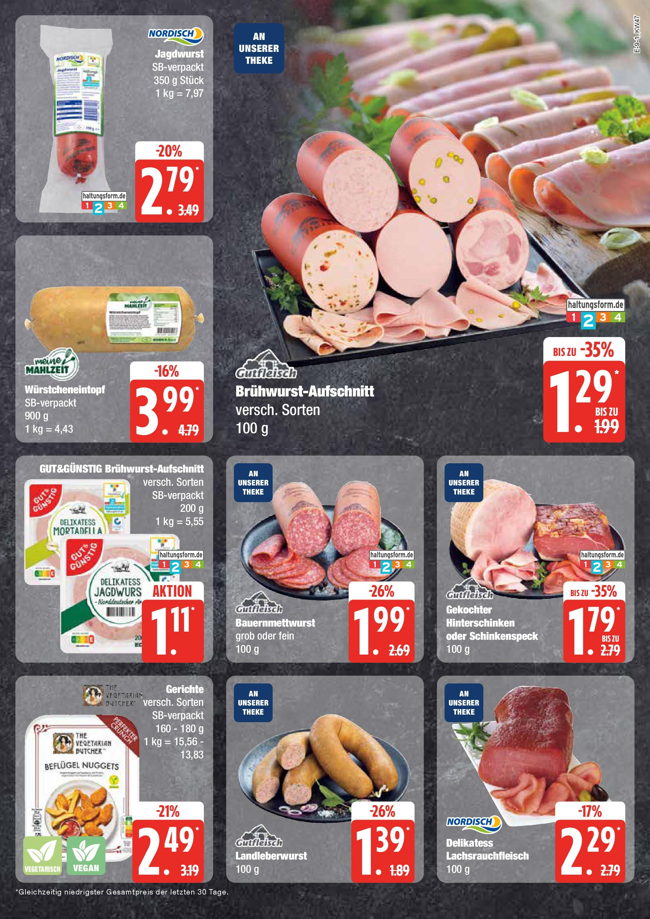 Edeka - EDEKA: Wochenangebote (ab 17.11.2024) » Angebote Online | Seite: 9 | Produkte: Theke