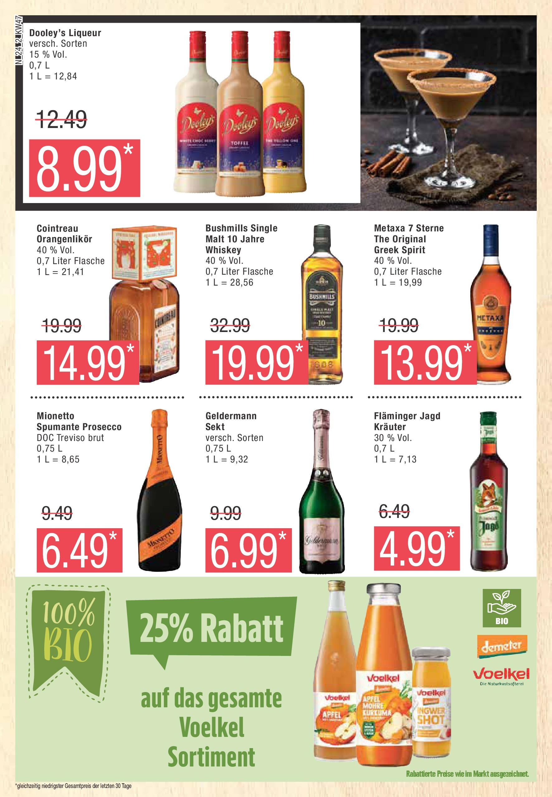 Marktkauf - Prenzlau, Seelübber Weg 3 (ab 18.11.2024) » Angebote online | Seite: 24 | Produkte: Sekt, Metaxa, Prosecco, Whiskey