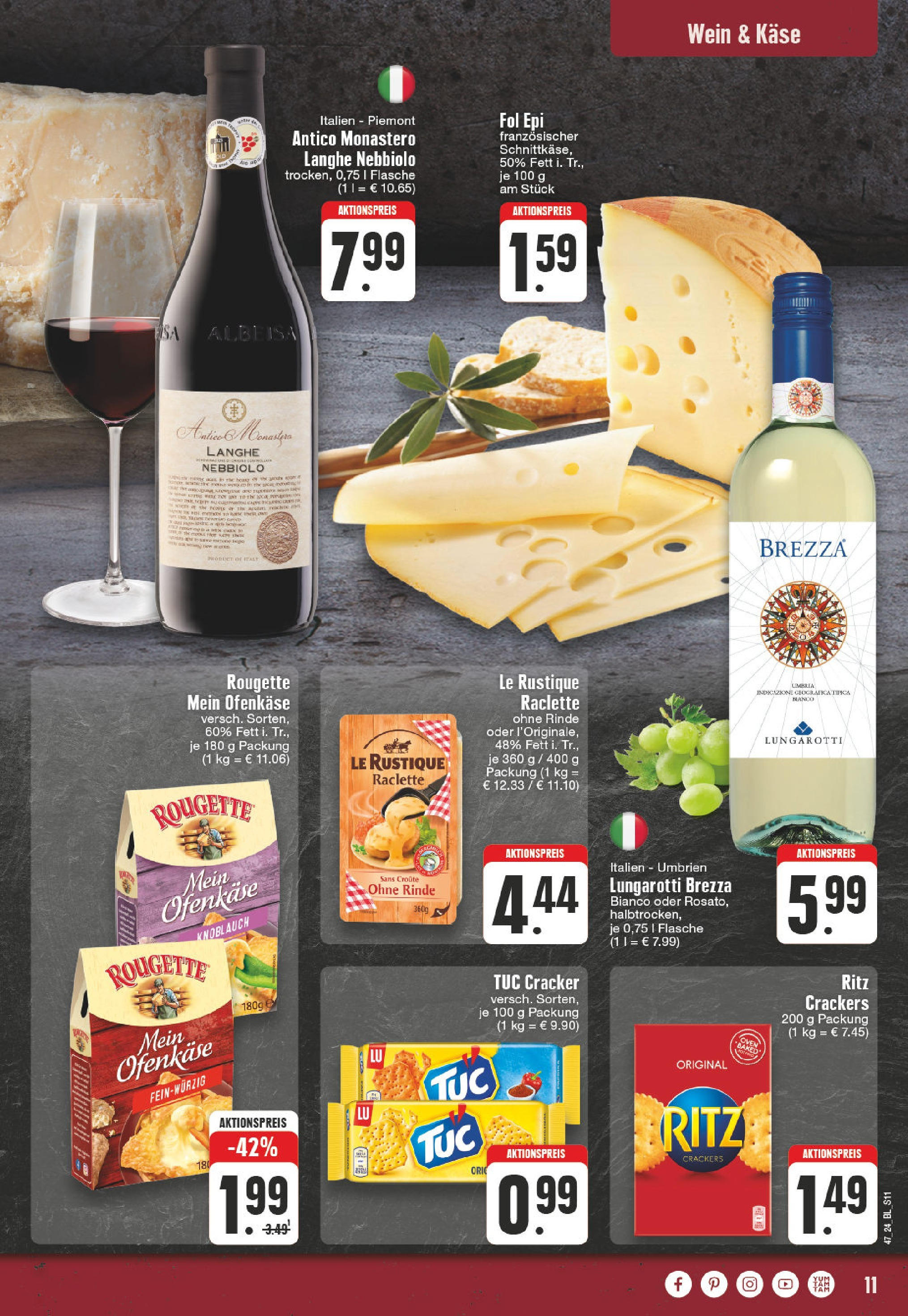 %pobočka% (ab 17.11.2024) » Angebote Online | Seite: 11 | Produkte: Käse, Knoblauch, Wein, Raclette