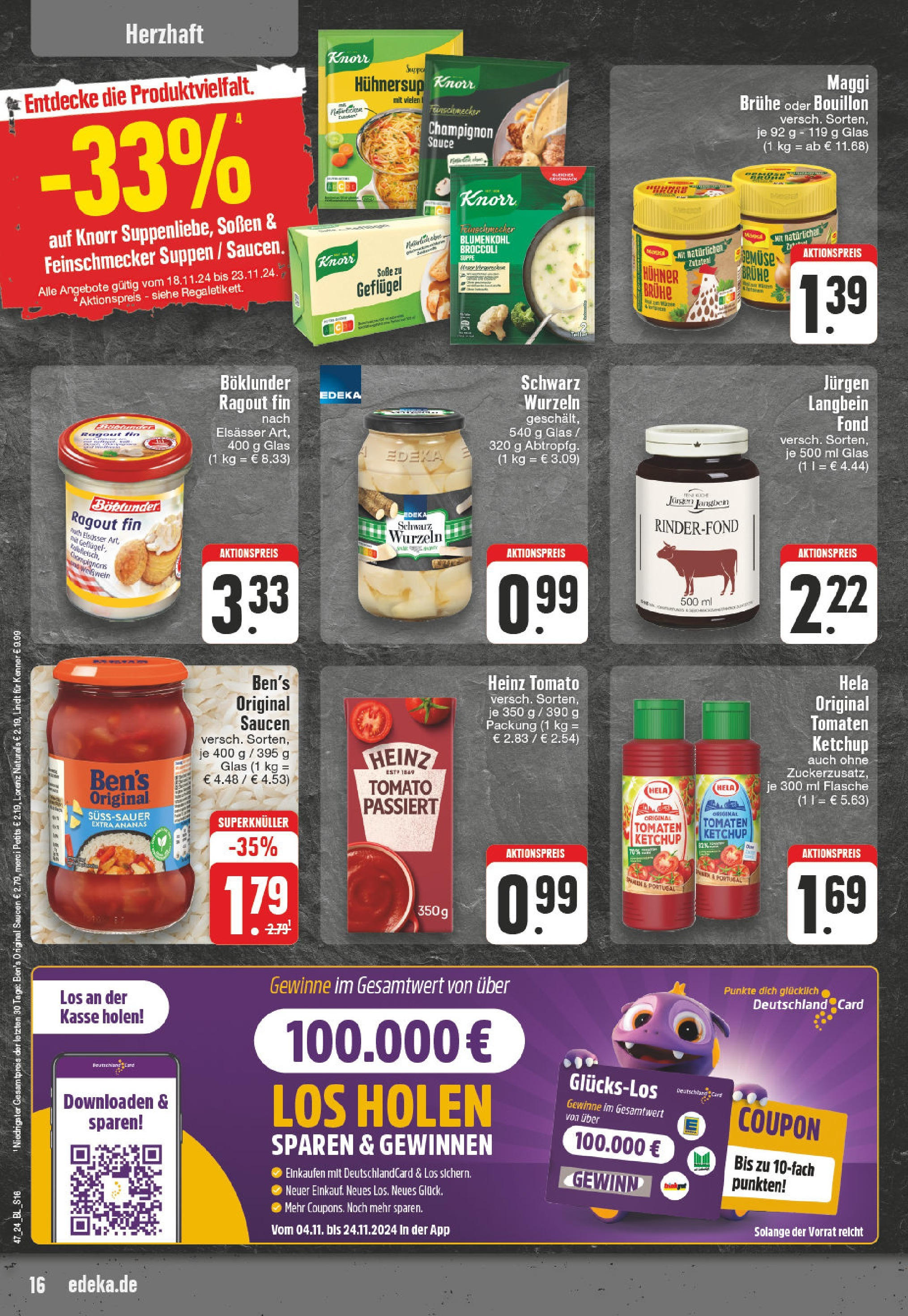 %pobočka% (ab 17.11.2024) » Angebote Online | Seite: 16 | Produkte: Knorr, Champignons, Gemüse, Blumenkohl