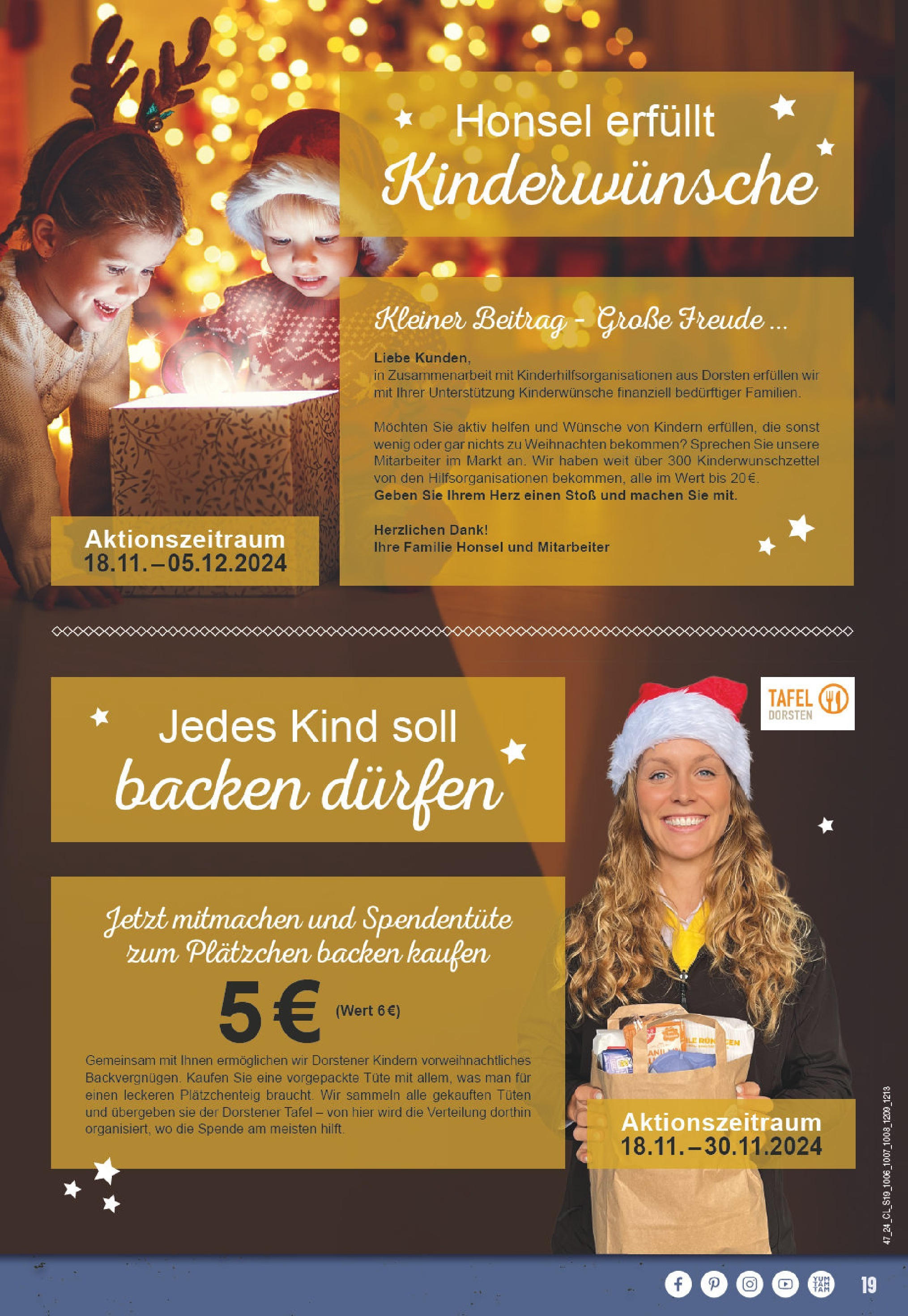 Edeka - E center: Wochenangebote (ab 17.11.2024) » Angebote Online | Seite: 19