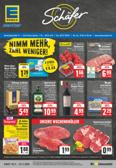 Edeka - E center: Wochenangebote - gültig ab dem 17.11.2024 | Seite: 28 | Produkte: Schweinegulasch, Hahnchen, Basmatireis, Fisch