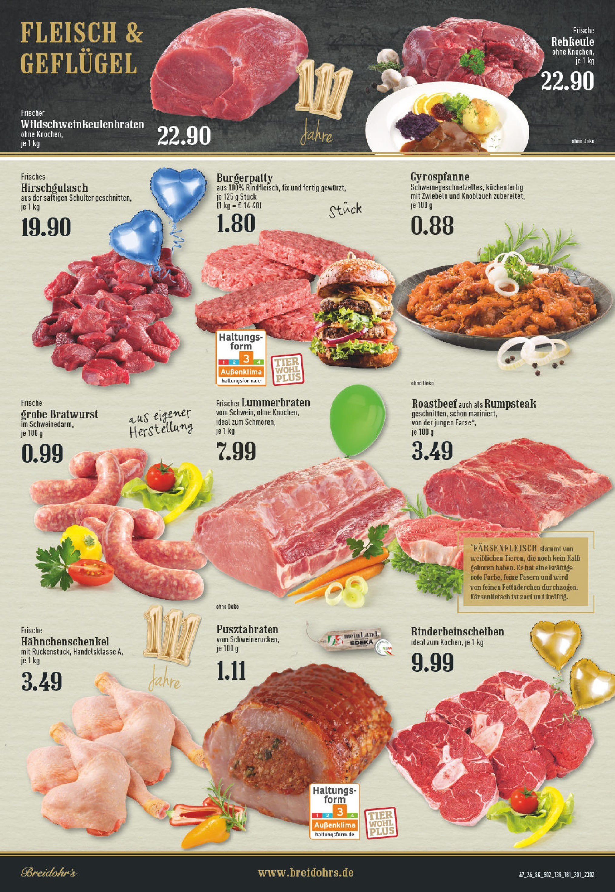 Edeka - EDEKA: Wochenangebote (ab 17.11.2024) » Angebote Online | Seite: 2 | Produkte: Roastbeef, Zwiebeln, Knoblauch, Fleisch