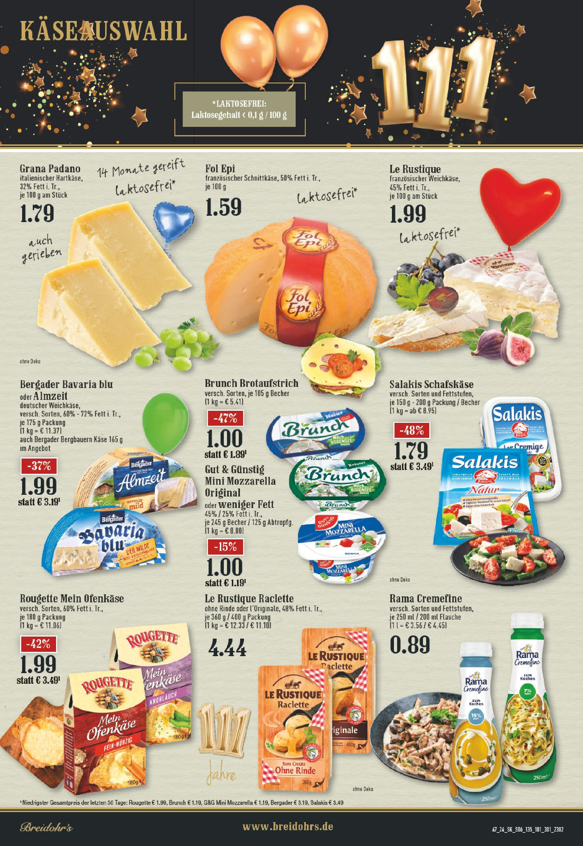 Edeka - EDEKA: Wochenangebote (ab 17.11.2024) » Angebote Online | Seite: 6 | Produkte: Mozzarella, Rama cremefine, Knoblauch, Raclette