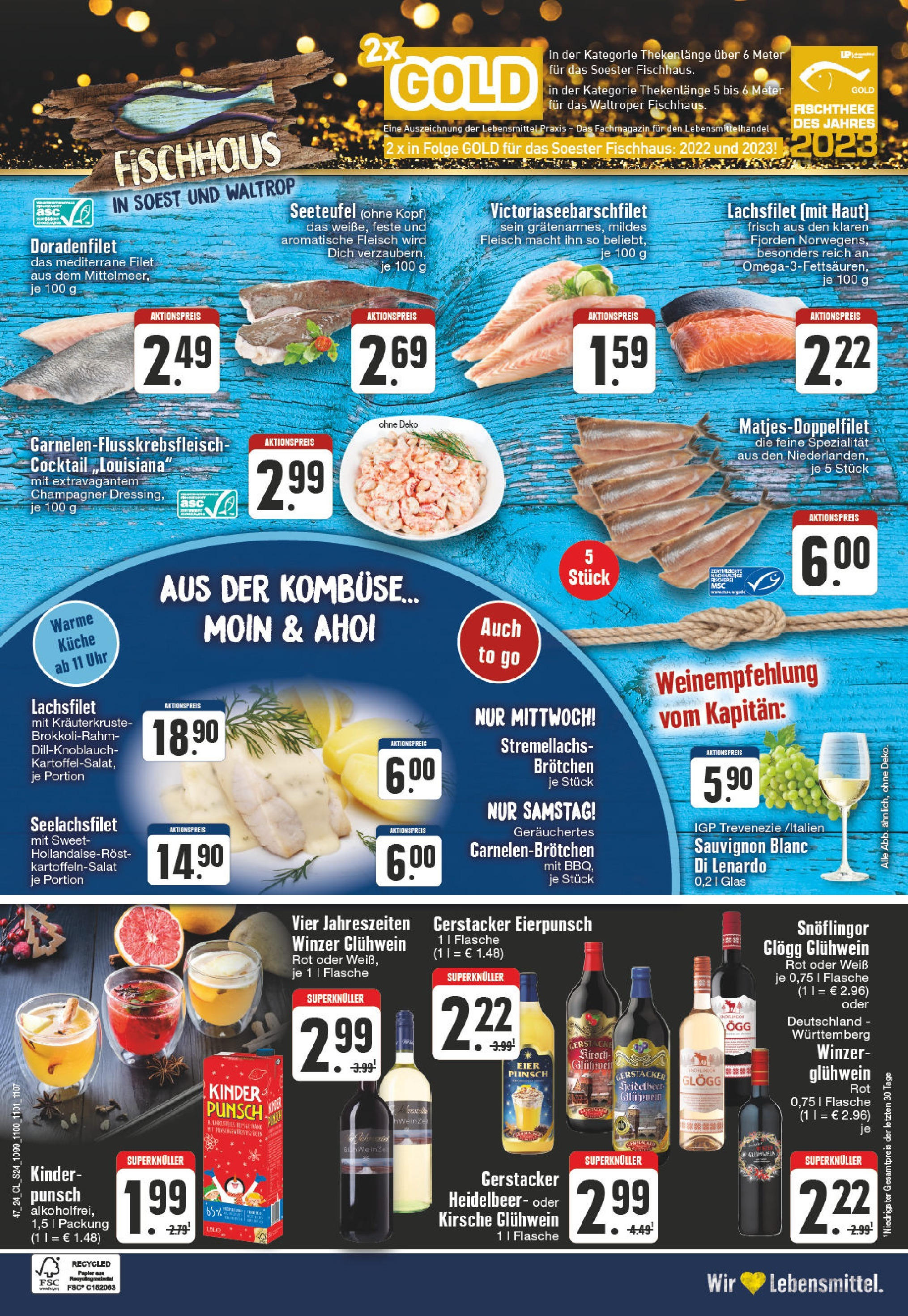 Edeka - EDEKA: Wochenangebote (ab 17.11.2024) » Angebote Online | Seite: 24 | Produkte: Küche, Reis, Fleisch, Uhr