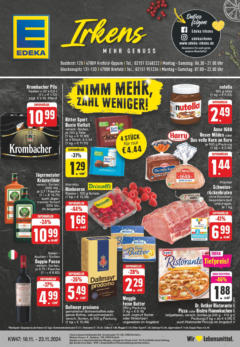 Edeka - EDEKA: Wochenangebote - gültig ab dem 17.11.2024 | Seite: 1