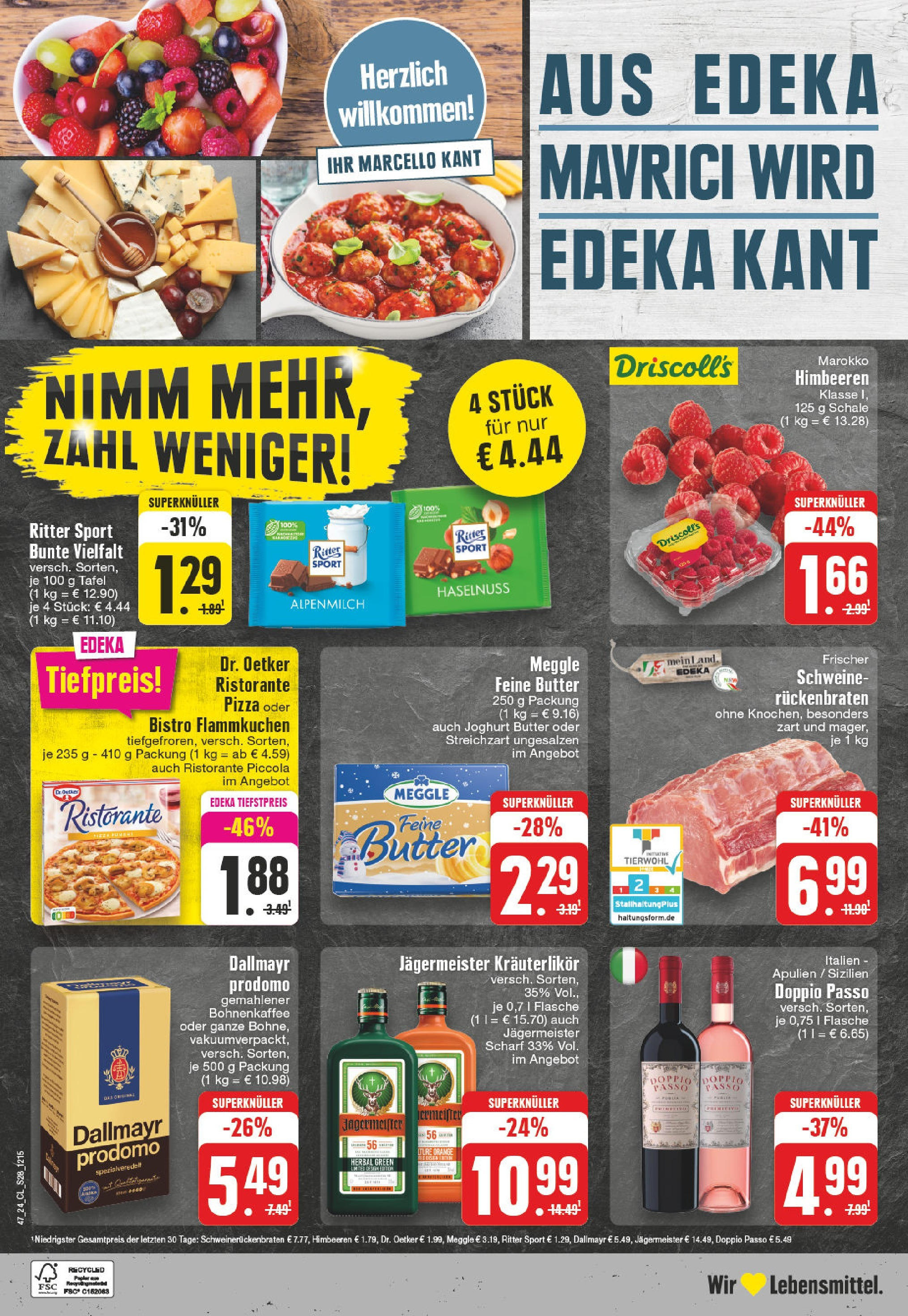 %pobočka% (ab 17.11.2024) » Angebote Online | Seite: 24 | Produkte: Joghurt, Dallmayr, Jägermeister, Pizza