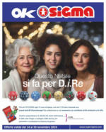 Sigma Offerte da prendere al volo! - Questo Natale si fa per D.i.Re , Ok Sigma - al 30.11.2024