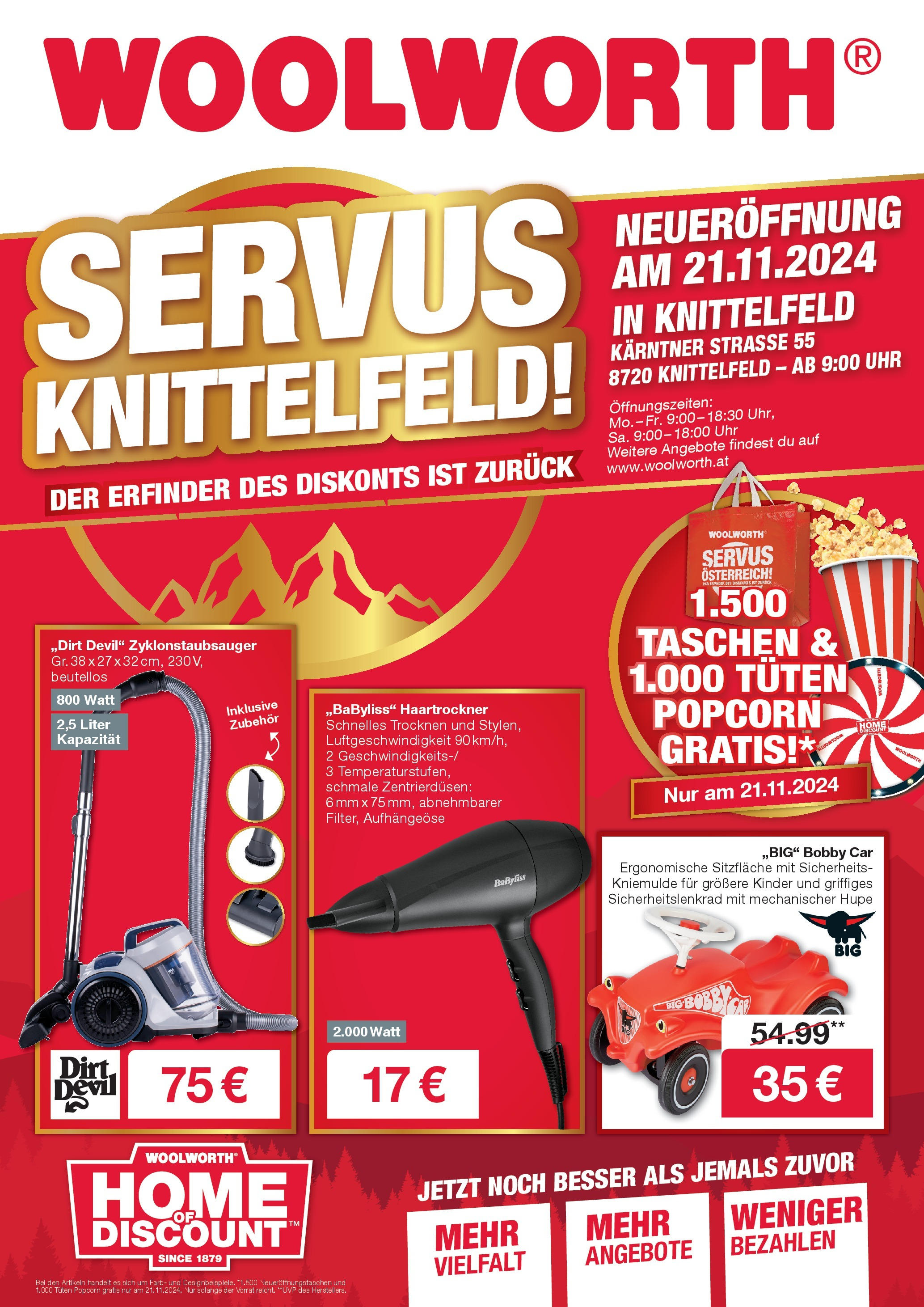  Woolworth Servus Knittelfeld ab (16.11.2024 - 21.11.2024) - Seite 1