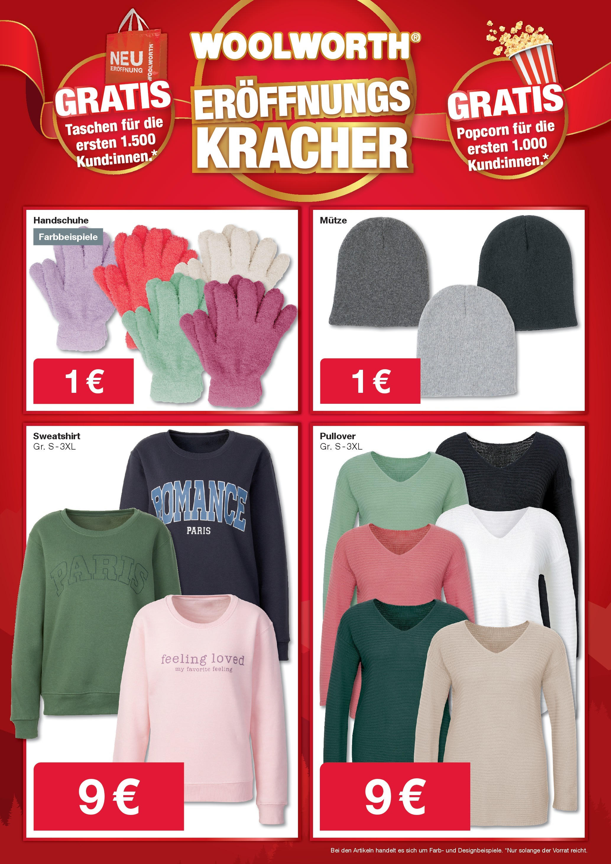 Woolworth Servus Knittelfeld von 16.11.2024 - Aktuelle Angebote | Seite: 3 | Produkte: Pullover, Handschuhe