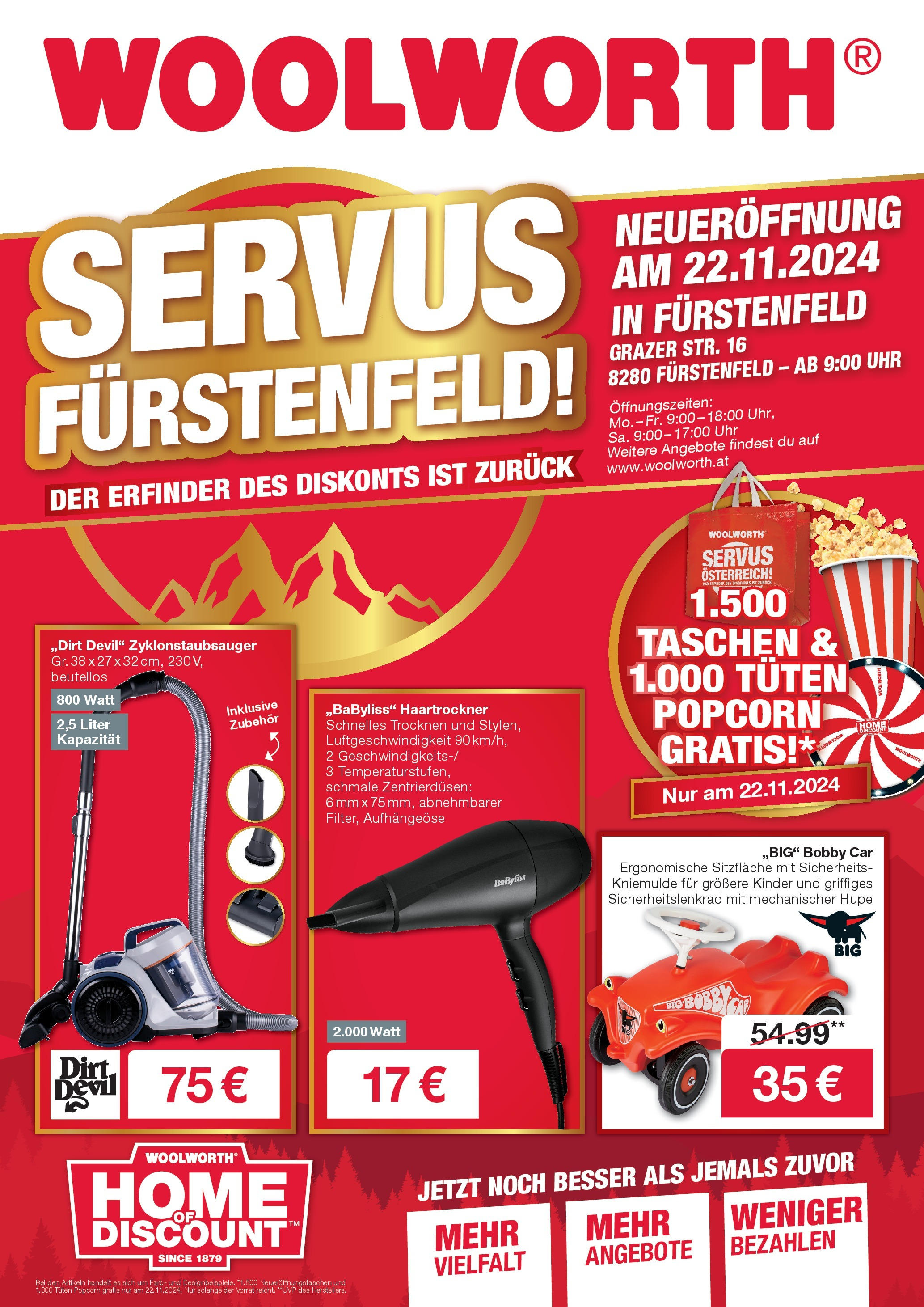  Woolworth Servus Fürstenfeld ab (17.11.2024 - 22.11.2024) - Seite 1