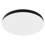 PRAKTIS LED плафониера Ziel Lighting Makaron black 36W / 3000K-4000K-6400K / IP44