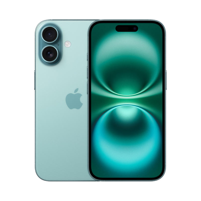 Смартфон GSM APPLE IPHONE 16 TEAL 6.10 ", 128 GB, RAM 8 GB, 48+12 MP, 5G
