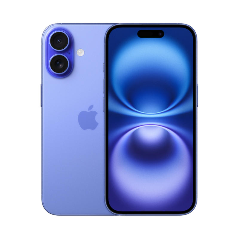 Смартфон GSM APPLE IPHONE 16 ULTRAMARINE 6.10 ", 128 GB, RAM 8 GB, 48+12 MP, 5G
