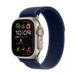 Технополис Смарт часовник APPLE WATCH ULTRA 2 CELL NATURAL TITANIUM BLUE TRAIL LOOP S/M MX4J3 49 MM, GPS, WLAN, ПУЛСОМЕР, SPO2 - до 18-09-25