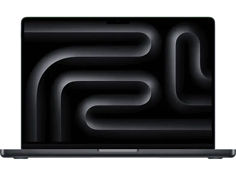 APPLE MacBook Pro Notebook 14,2 Zoll, APPLE M4 Chip (10‑Core CPU mit 4 Performance-Kernen und 6 Effizienz-Kernen, 10‑Core GPU), 16 GB RAM, 512 SSD, macOS, M4, Space Schwarz