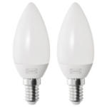 ИКЕА SOLHETTA LED крушка E14 250 лумена, 2 бр. в к-т - до 30-11-24