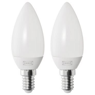 SOLHETTA LED крушка E14 250 лумена, 2 бр. в к-т