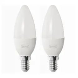 SOLHETTA LED крушка E14 470 лумена, 2 бр. в к-т