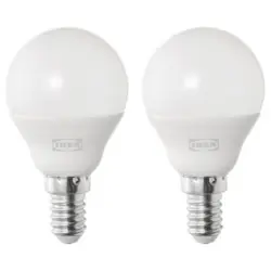 SOLHETTA LED крушка E14 470 лумена, 2 бр. в к-т
