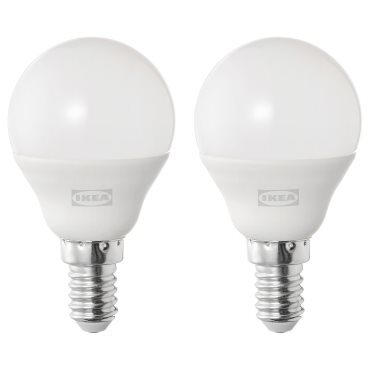 SOLHETTA LED крушка E14 470 лумена, 2 бр. в к-т