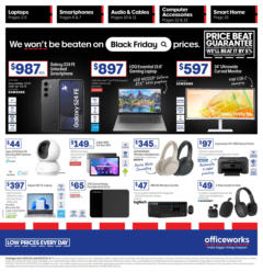 Preview of Officeworks Black Friday - valid from 18.11.2024