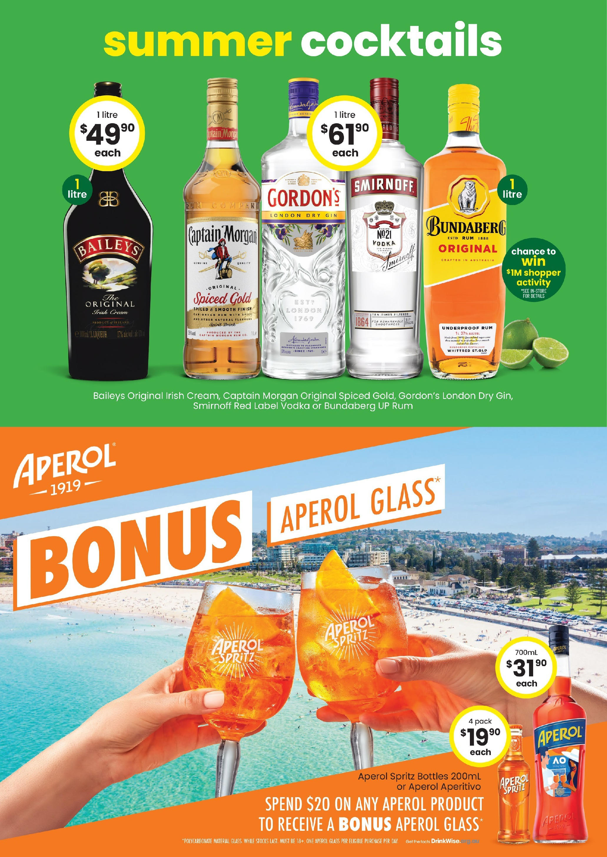 The Bottle-O - Good Value Booze, For Good Value People. QLD 18/11 - 17/11/2024 > weekly / monthly specials | Page: 2 | Products: Gin, Cream, Vodka, Rum