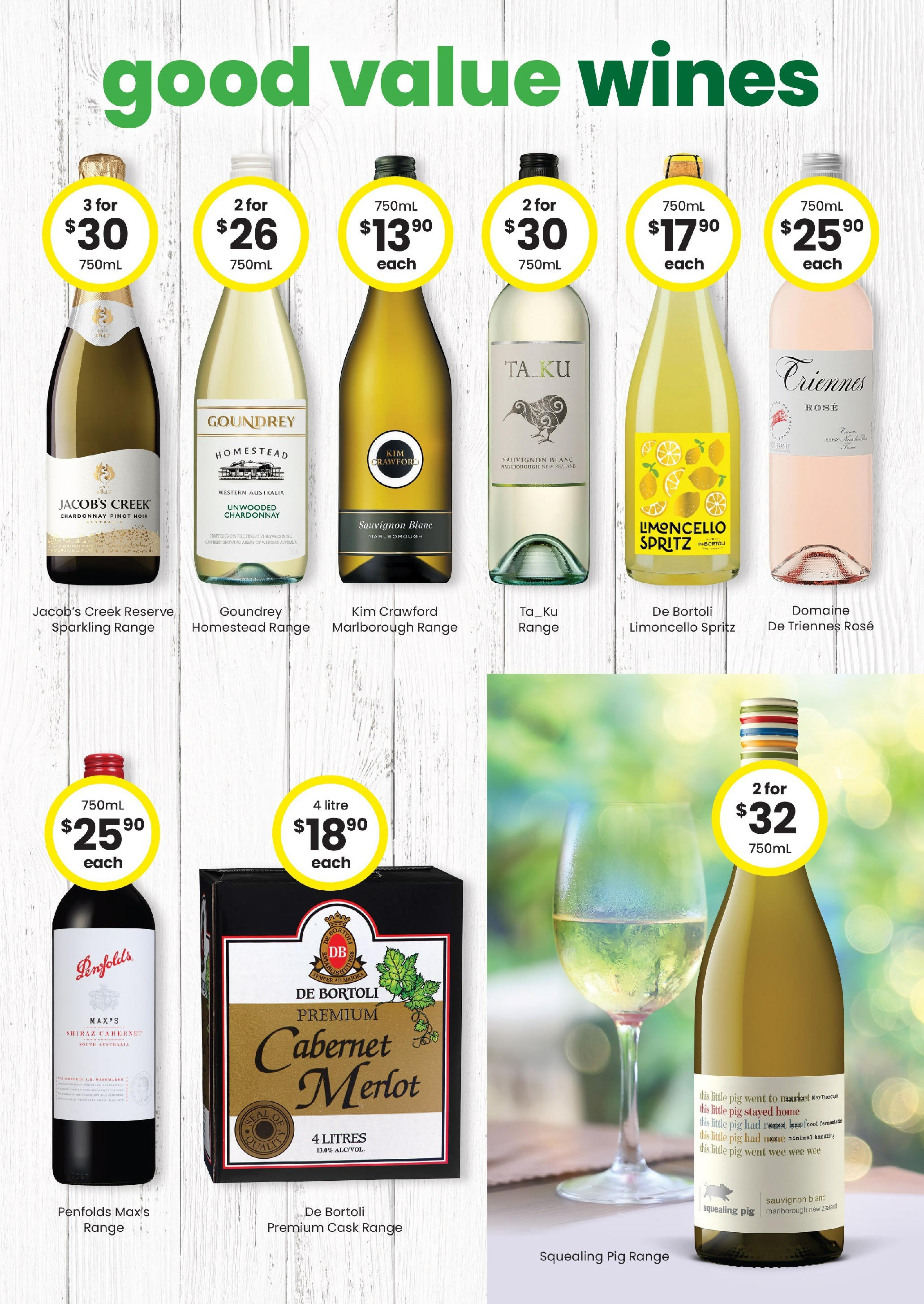 The Bottle-O - Good Value Booze, For Good Value People. QLD 18/11 - 17/11/2024 > weekly / monthly specials | Page: 4