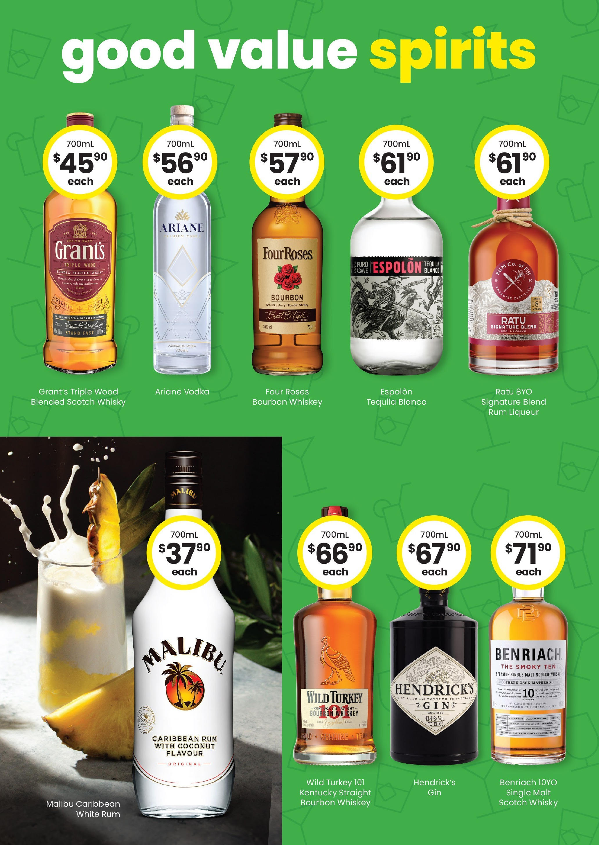 The Bottle-O - Good Value Booze, For Good Value People. QLD 18/11 - 17/11/2024 > weekly / monthly specials | Page: 5 | Products: Vodka, Wood, Scotch, Case