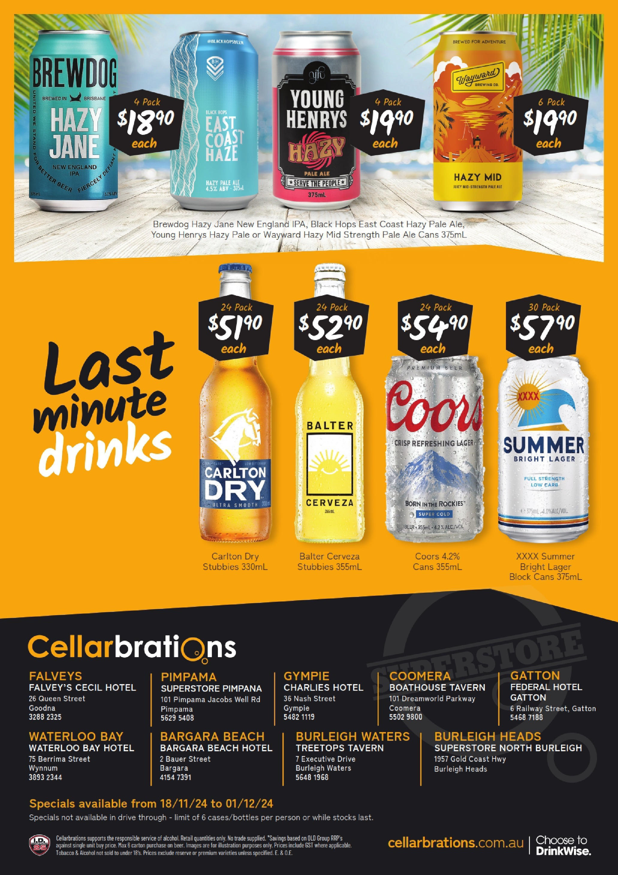 Cellarbrations - Good Shout - QLD 18/11 - 17/11/2024 > weekly / monthly specials | Page: 8 | Products: Beer